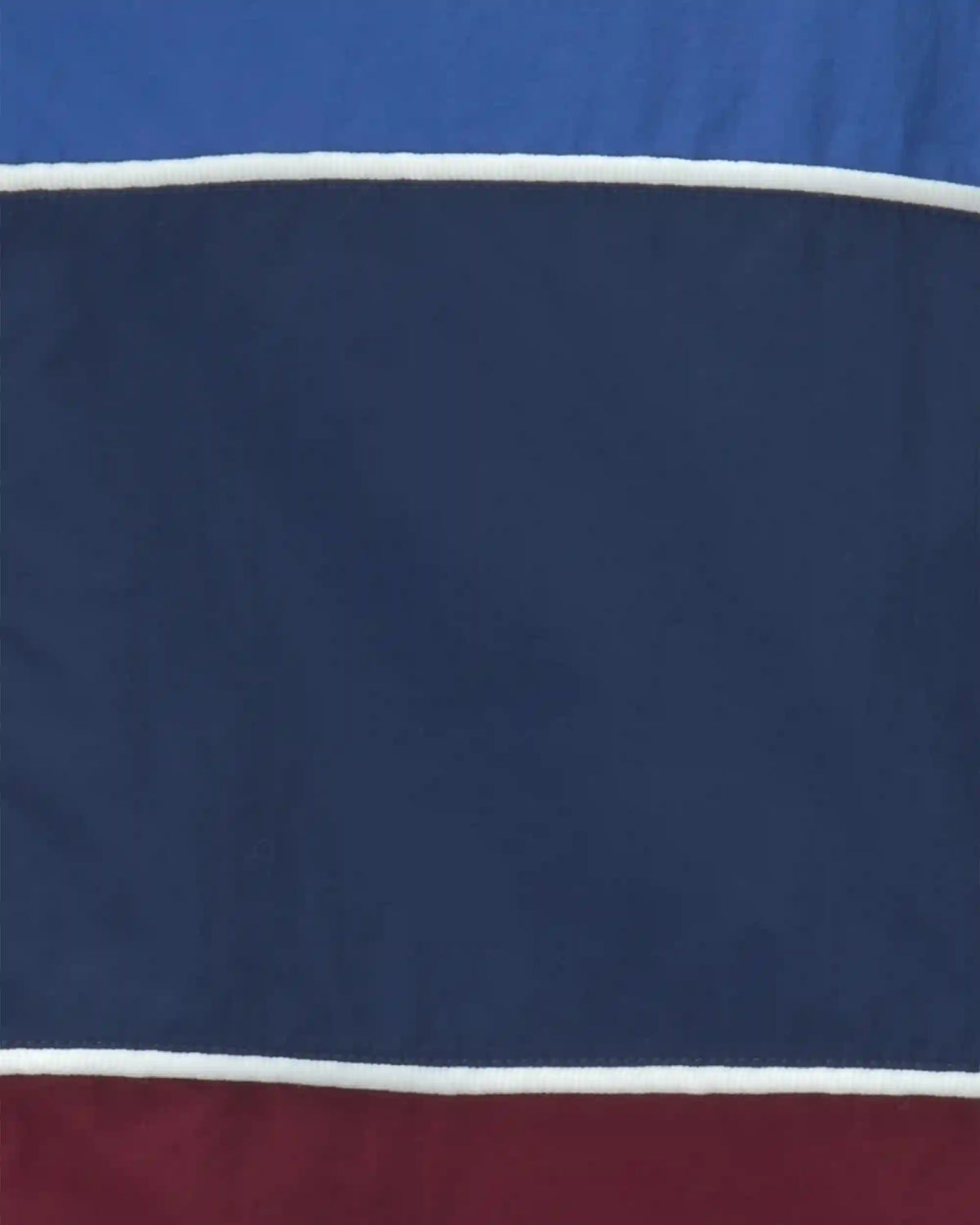 Boys Color Block Zip-Up Jacket - Blue/Burgundy