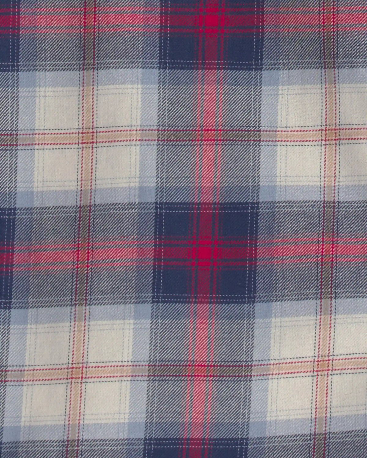 Boys Plaid Long-Sleeve Button-Down Shirt
