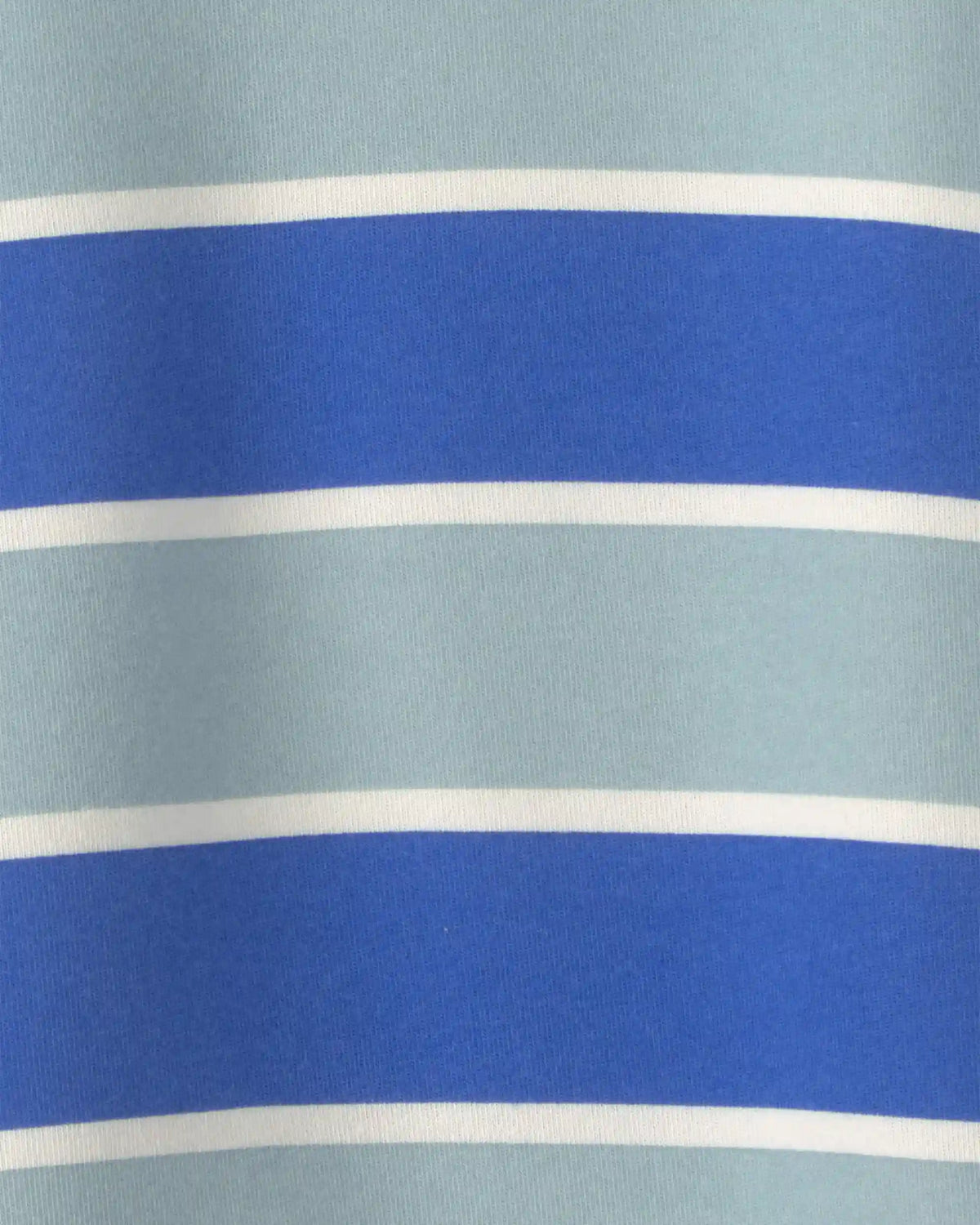 Boys Striped Fleece Pullover Sweatshirt - Blue