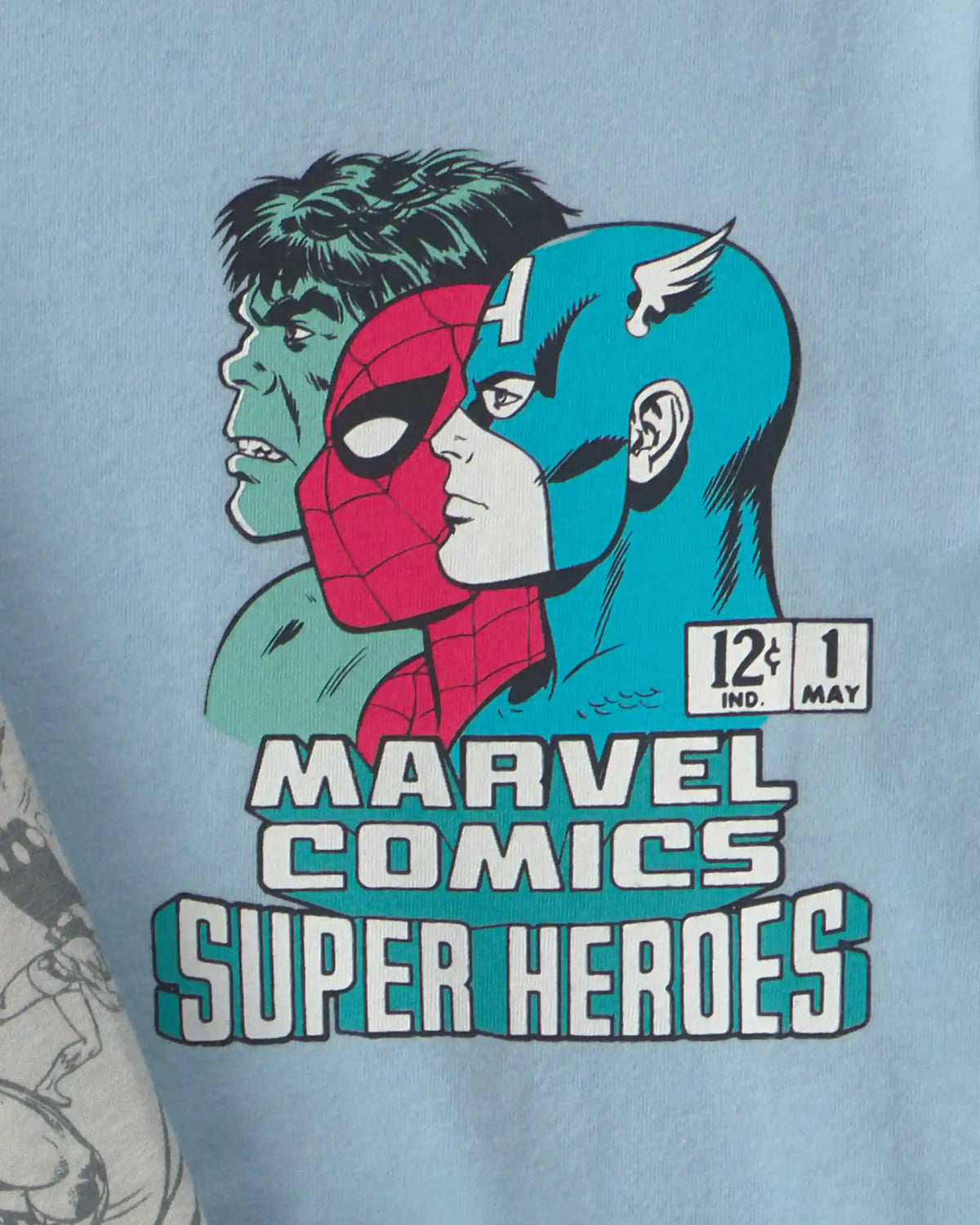 Boys 3-Pack ©Marvel Long-Sleeve Multipack Tops