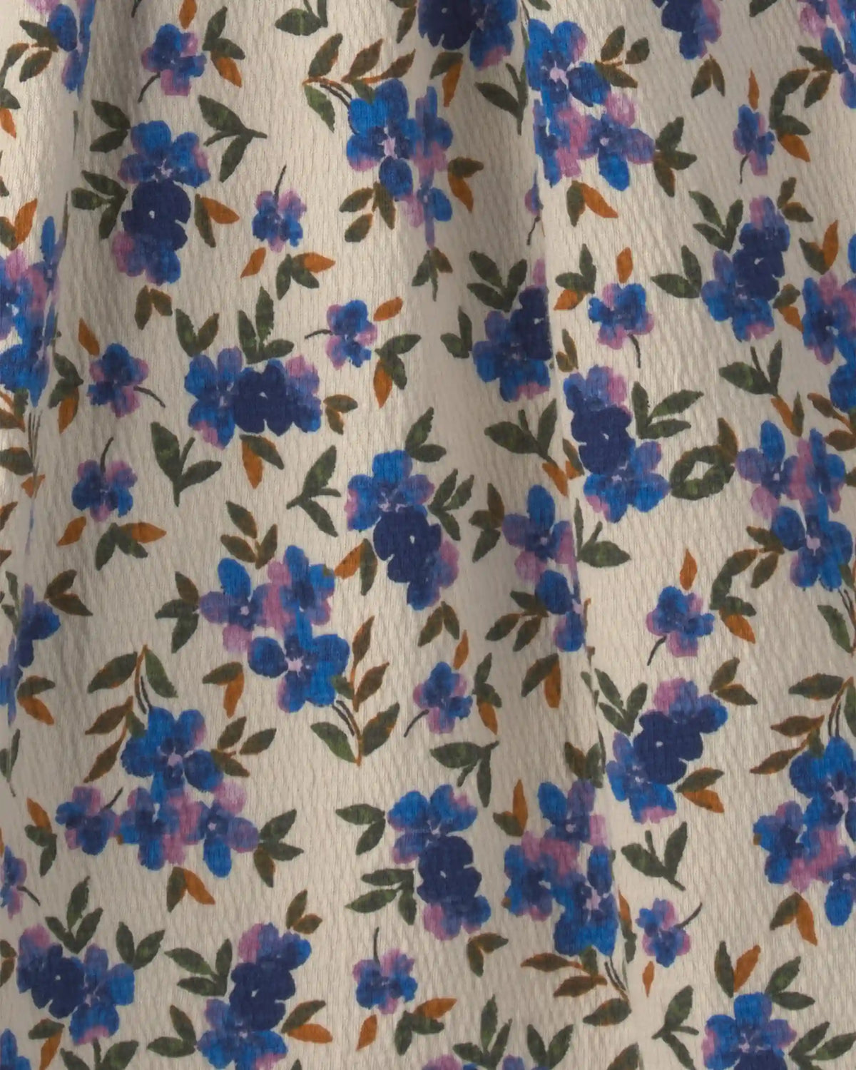 Girls Floral Short-Sleeve Dress