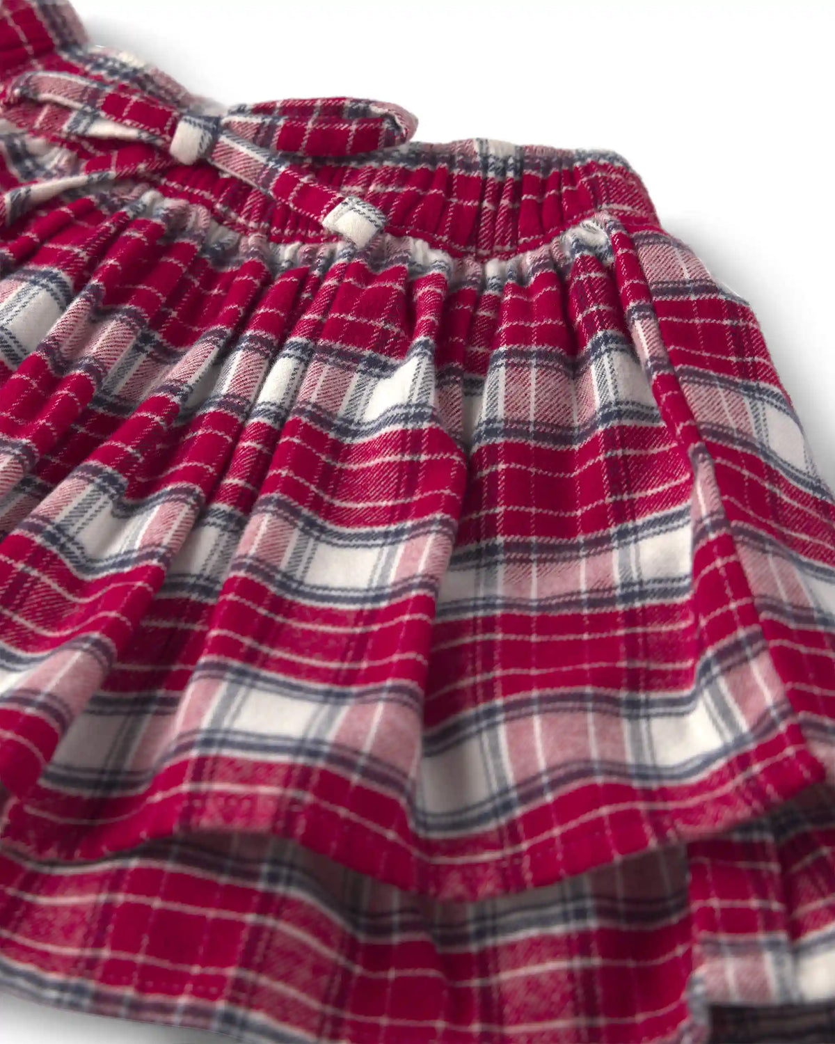 Girls Organic Cotton Flannel Skirt
