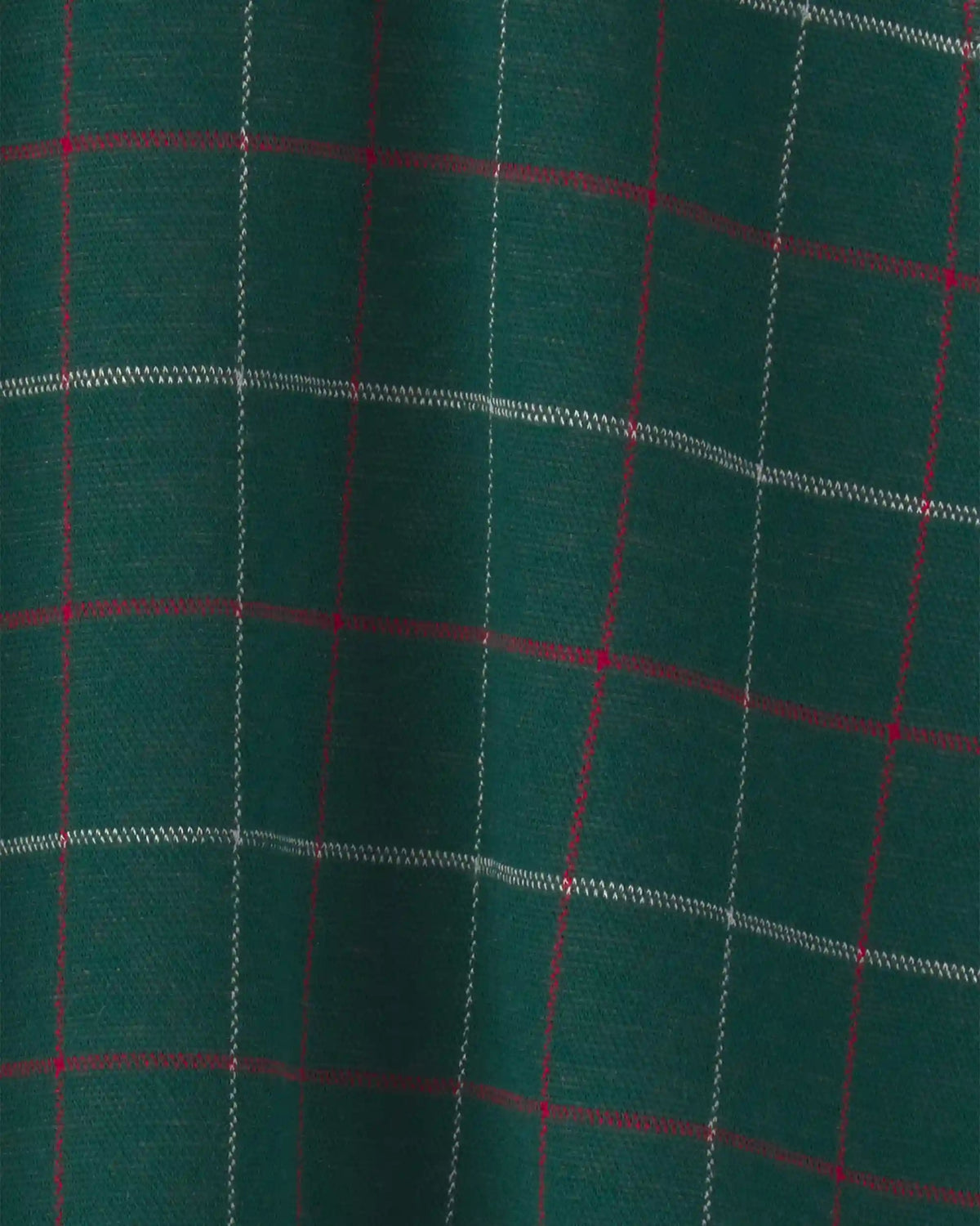 Girls Bow Plaid Skort - Green