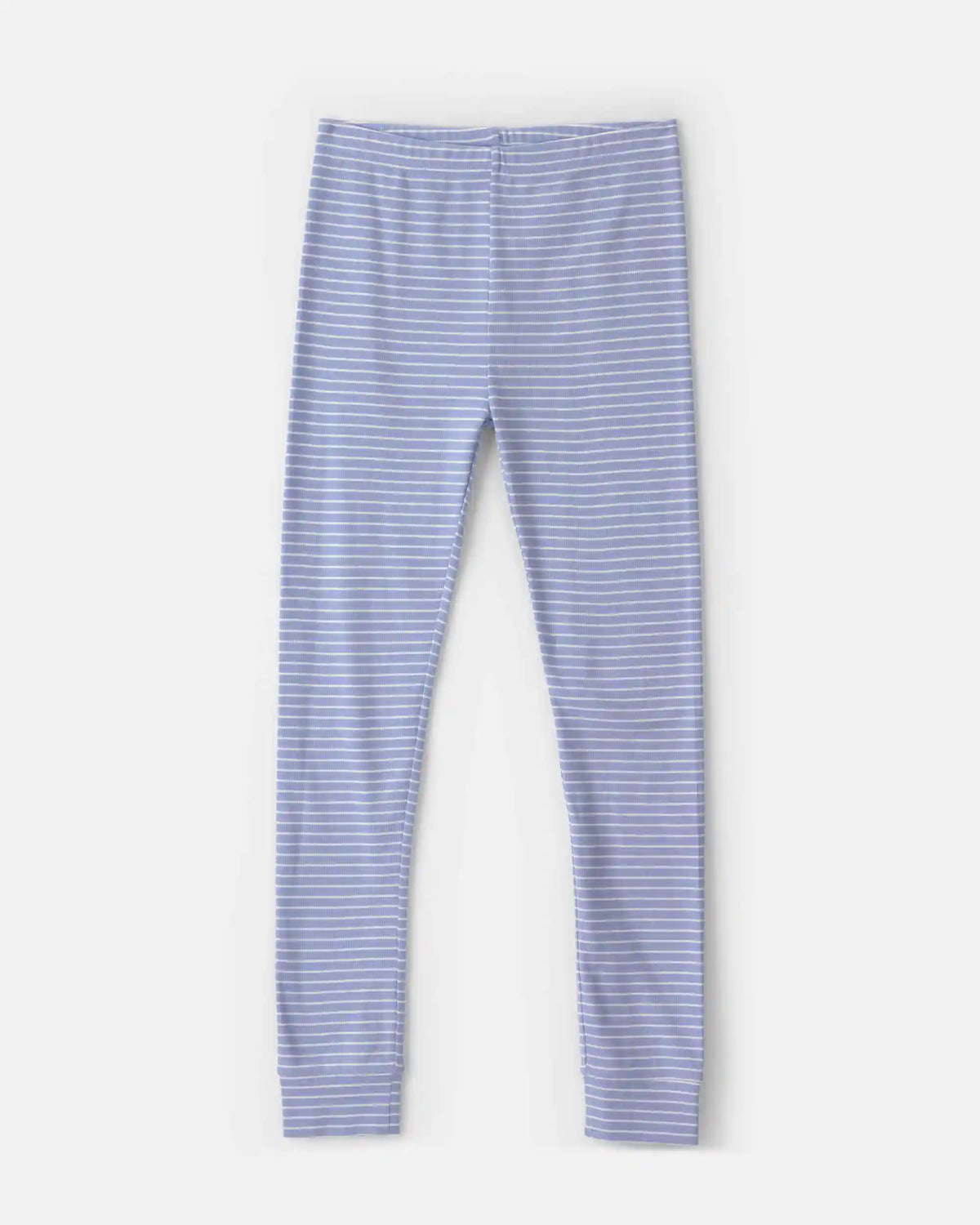 Girls 4-Piece Monster 100% Cotton Snug Fit Pajama Set - Blue/Cream