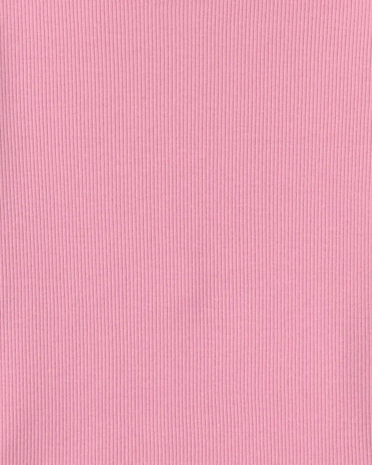 Girls Long-Sleeve Rib Top - Pink