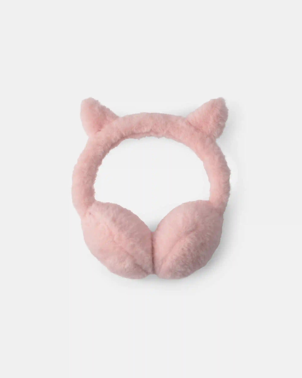 Girls Cat Earmuffs - Pink