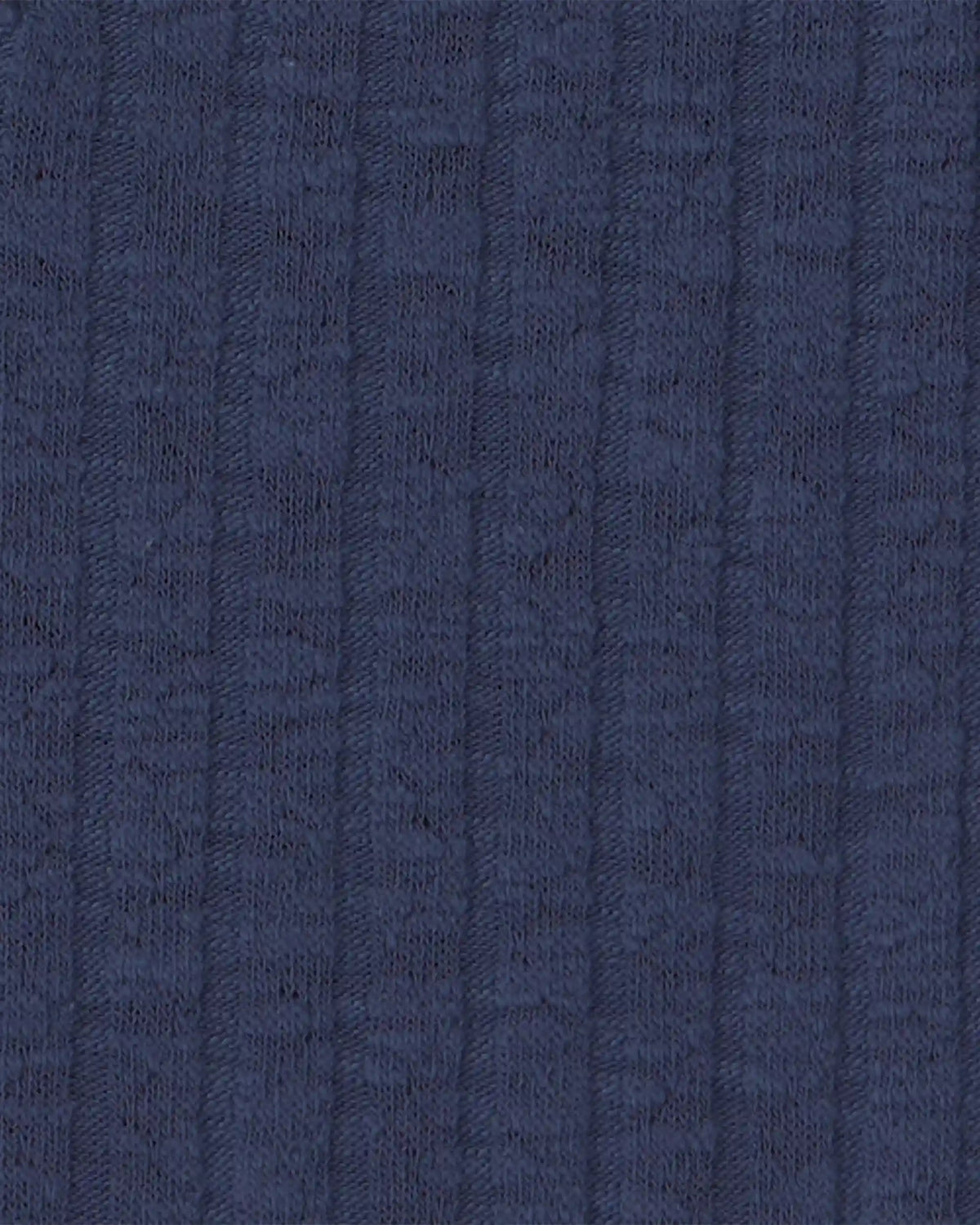 Girls Long-Sleeve Henley T-Shirt - Navy Blue