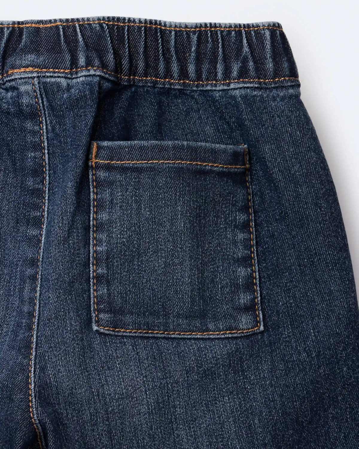 Toddler Barrel Pant in Denim - Blue