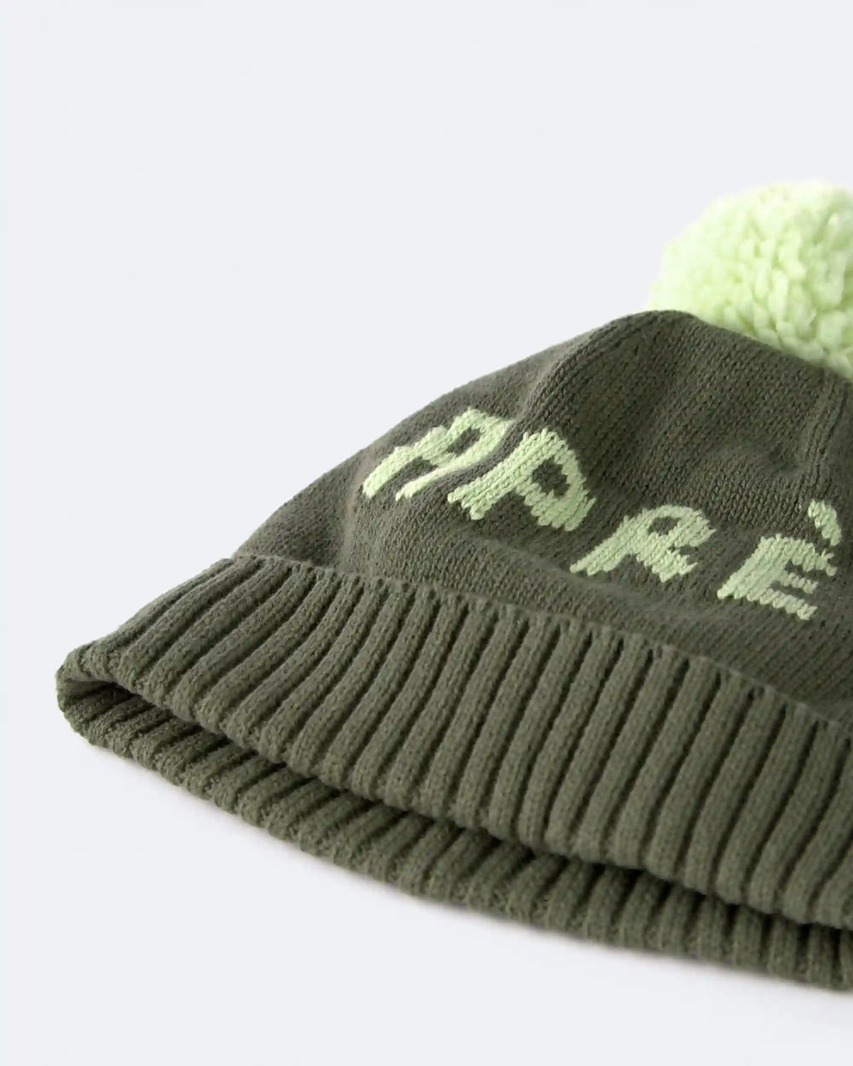 Toddler Après Pom Pom Beanie - Olive
