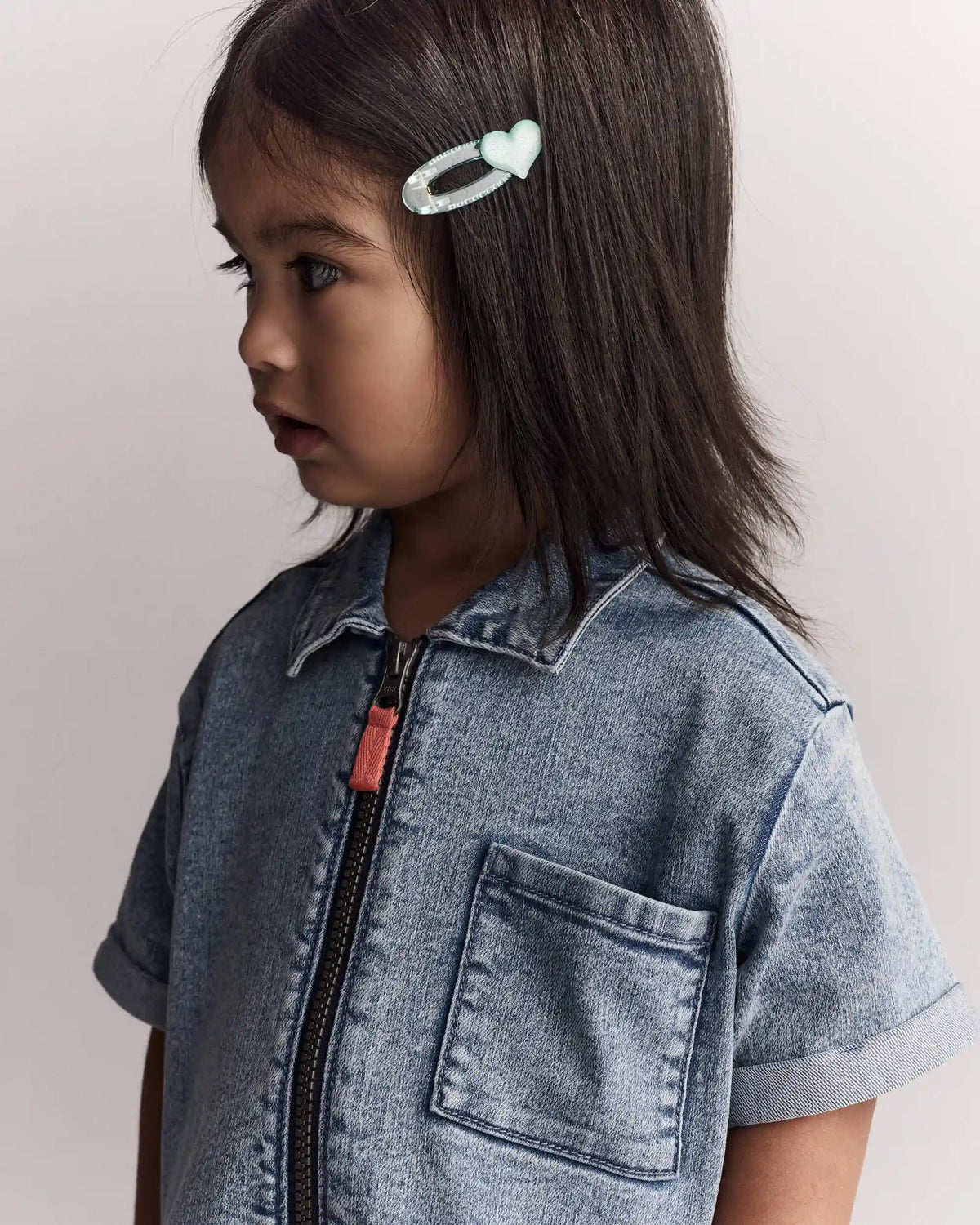 Toddler Girl Day Out™ Romper in Denim