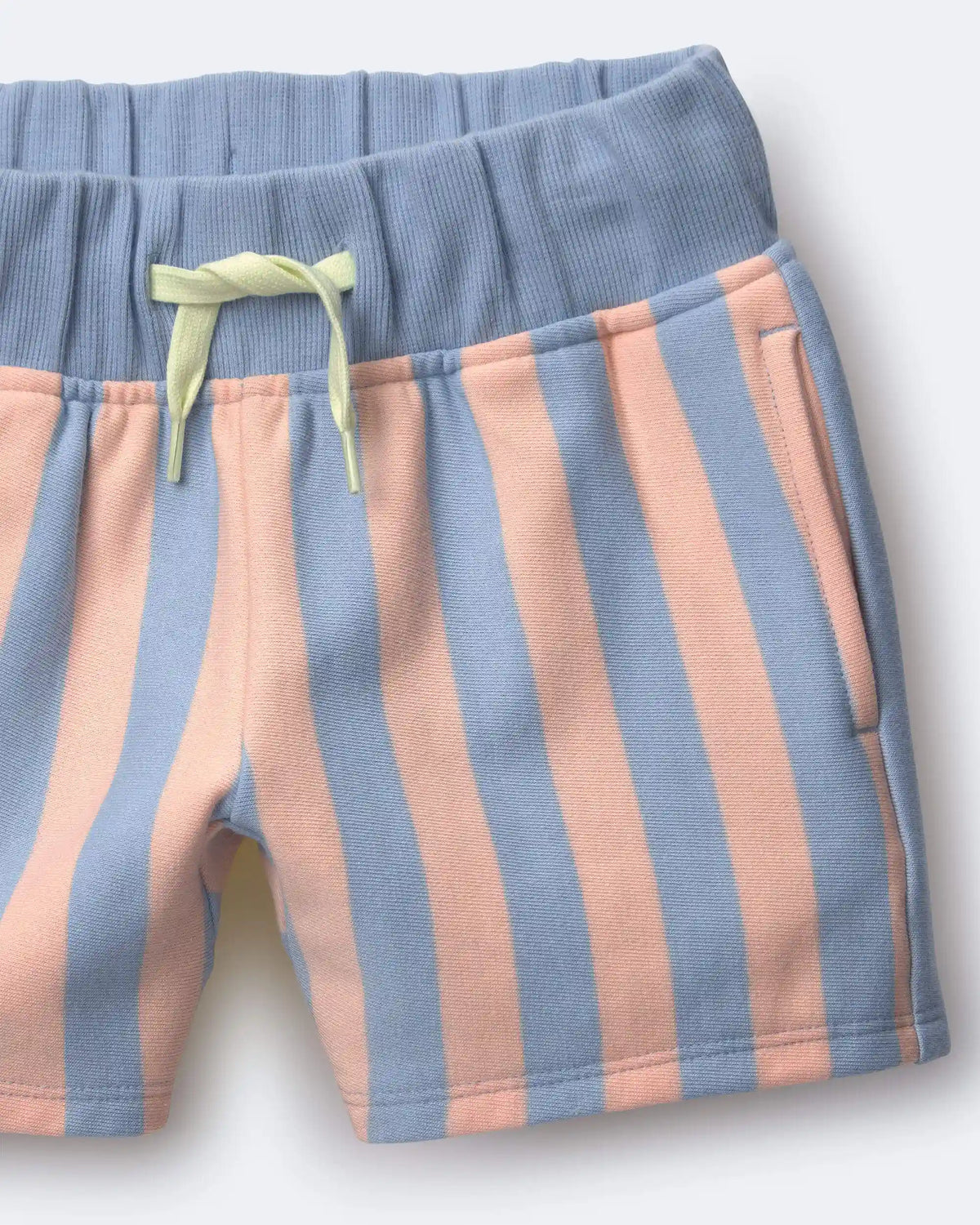 Toddler City Park™ Short in Stripes - Blue/Pink