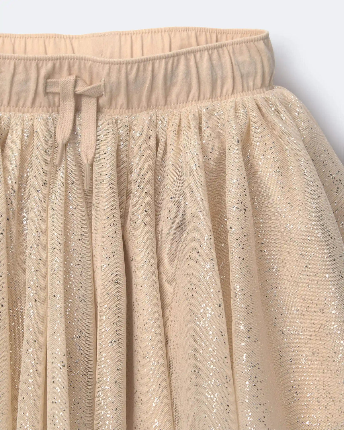 Toddler Girl Avenue Twirl™ Sparkly Mini Skirt - Cream