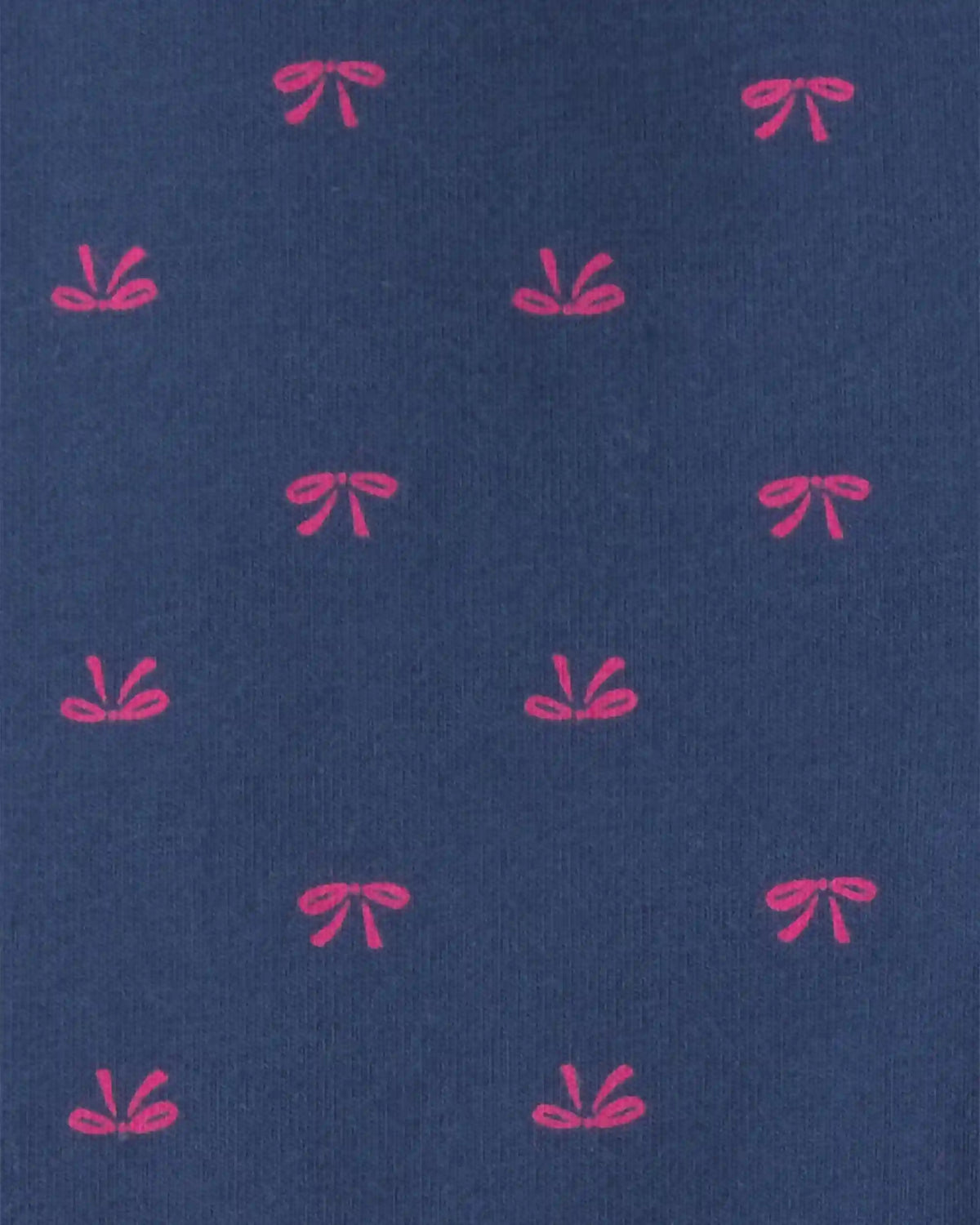 Toddler Girl Bow Cotton Pull-On Stretch Leggings - Navy Blue