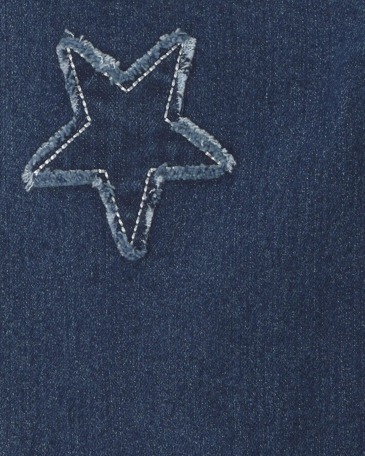 Toddler Girl Star Denim Wide-Leg Jeans - Medium Wash