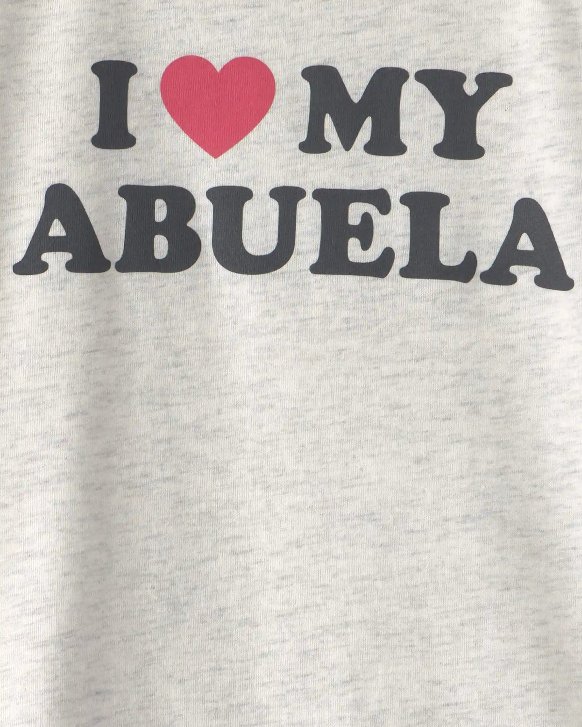Toddler 'I Love My Abuela' Graphic Tee - Grey
