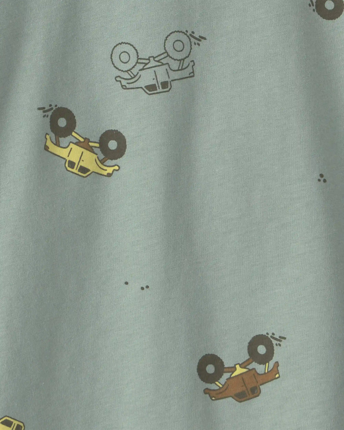 Toddler Boy Monster Truck Long-Sleeve T-Shirt - Green