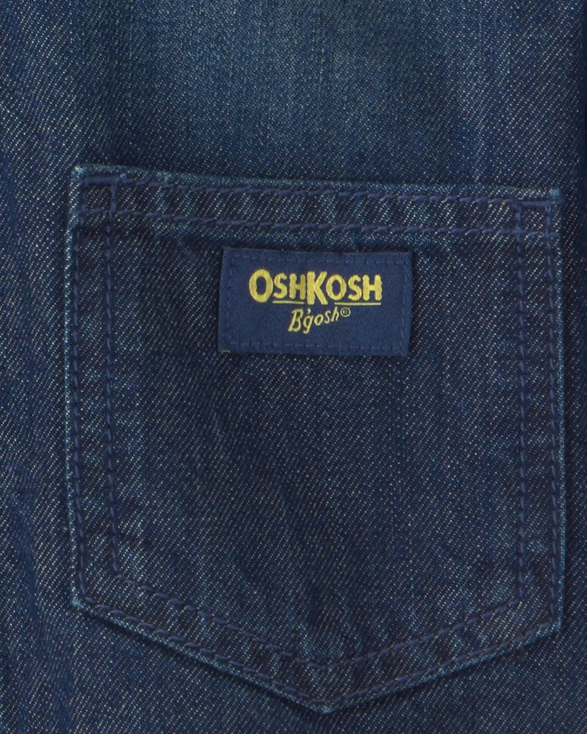 Toddler Boy Plaid Denim Jacket - Dark Wash