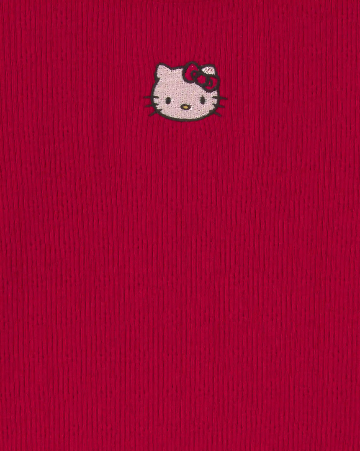 Toddler Girl Hello Kitty® Heart Long-Sleeve Top - Red
