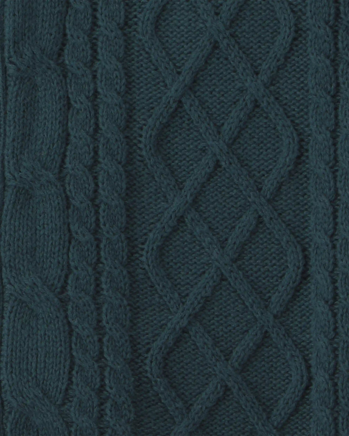 Toddler Boy Sweater Cardigan - Dark Green