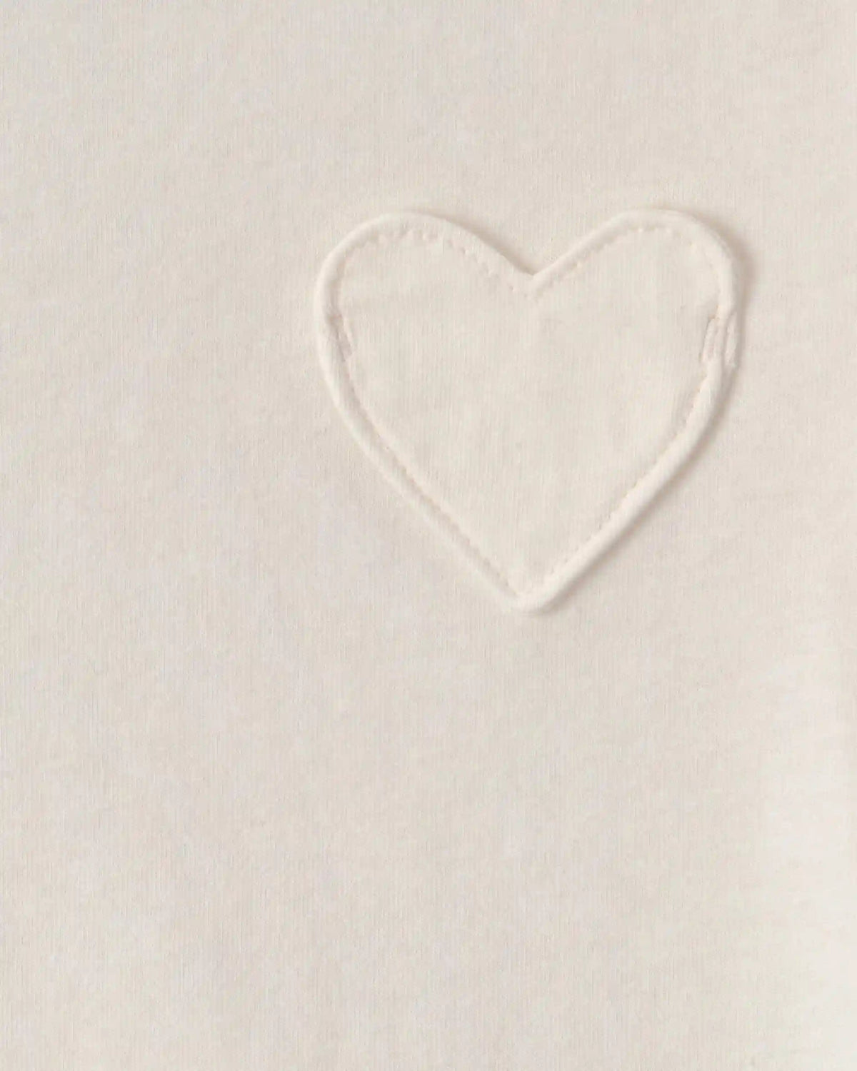 Toddler Girl Heart Long-Sleeve Top - Cream