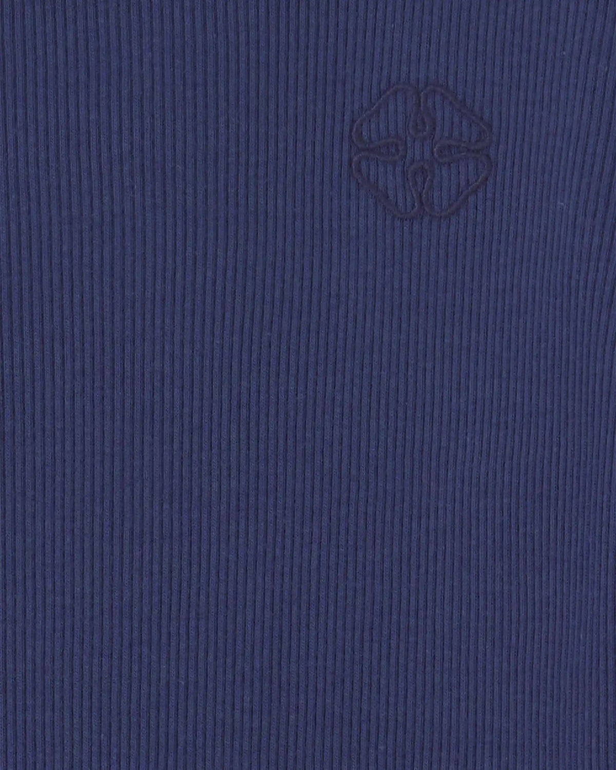 Toddler Girl Long-Sleeve Rib Top - Navy Blue