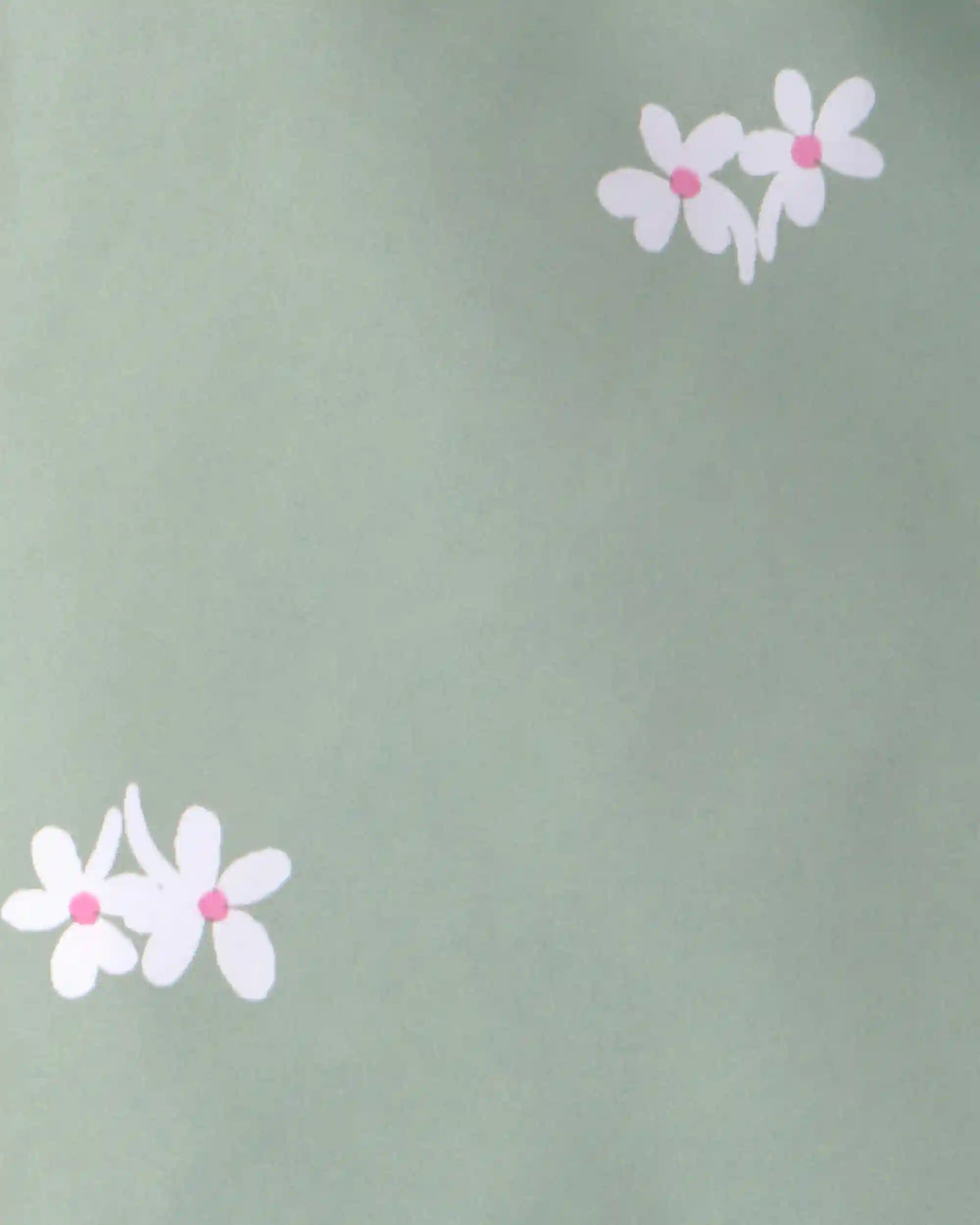 Toddler Girl Floral Windbreaker - Green