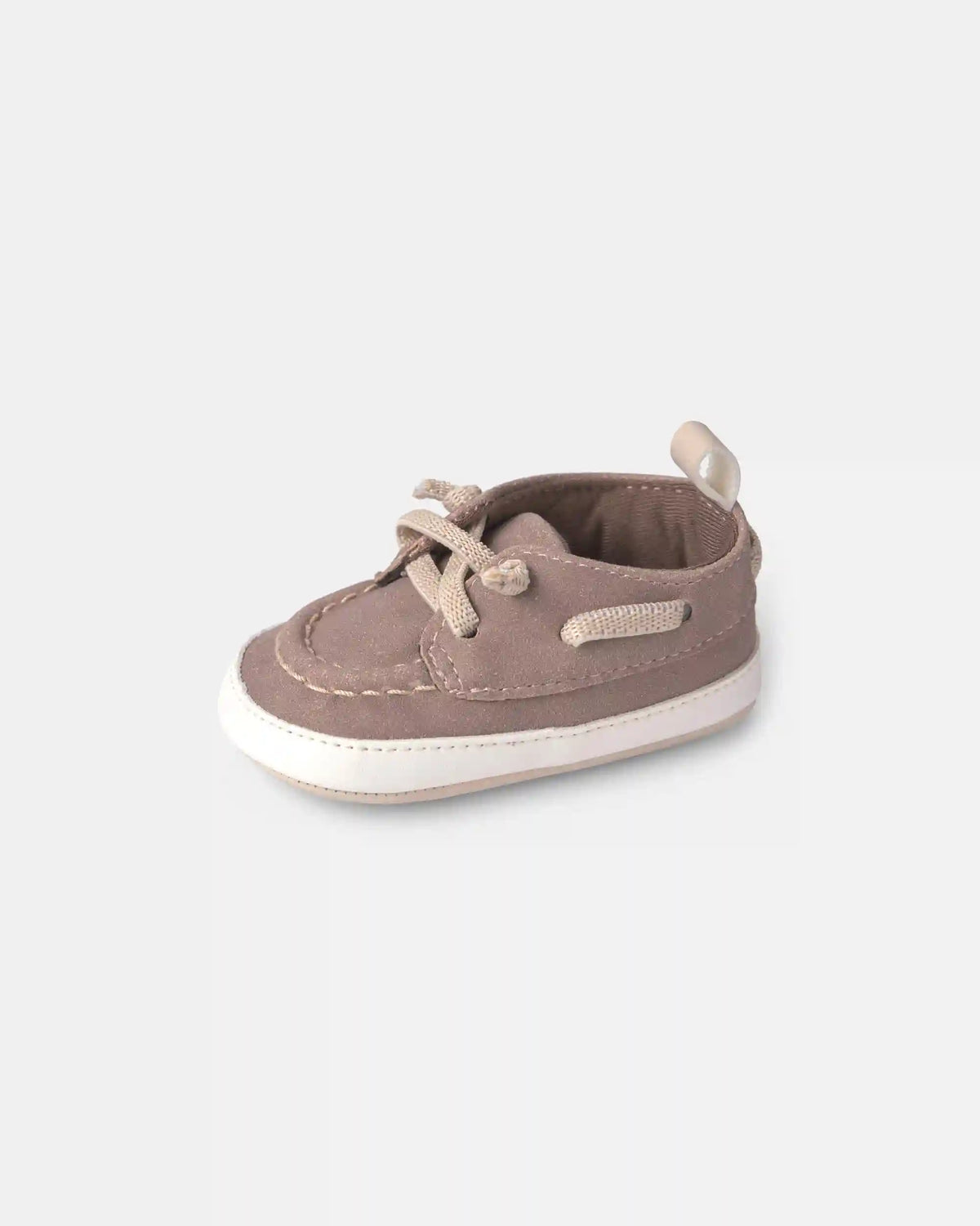 Baby Boy Boat Shoes - Grey