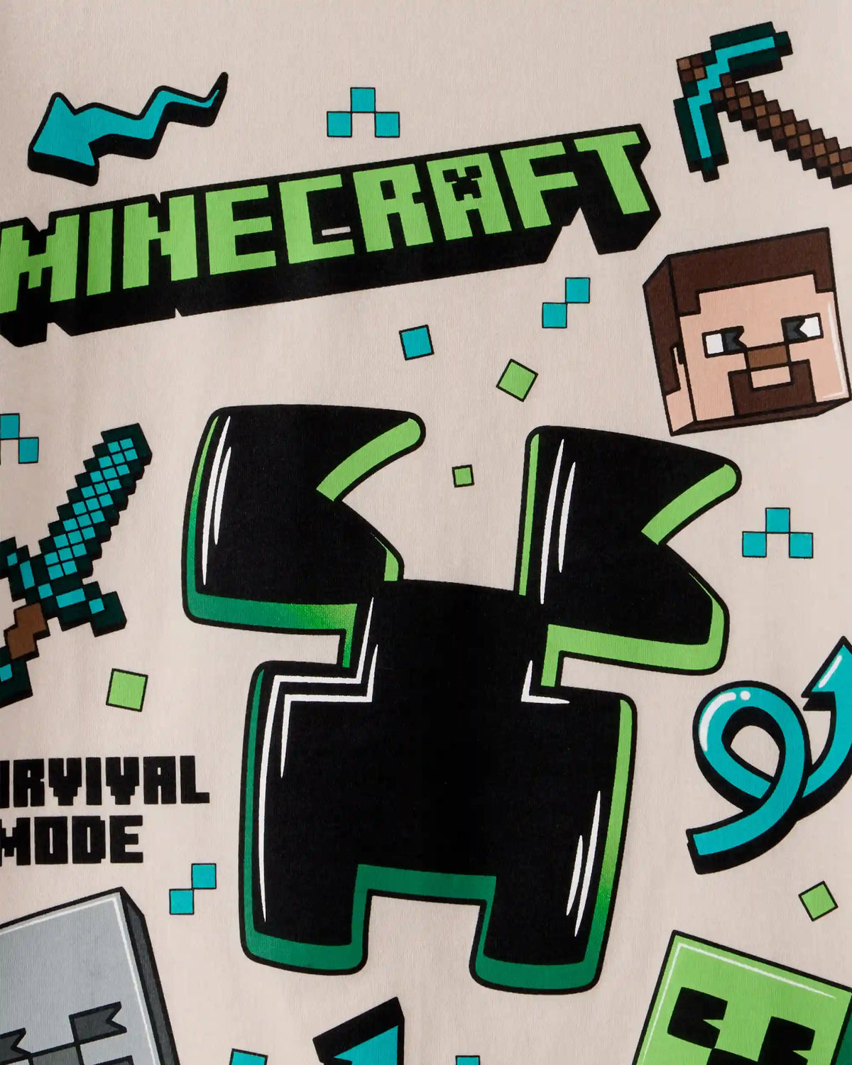 Boys Minecraft® Short-Sleeve Graphic Tee - Tan