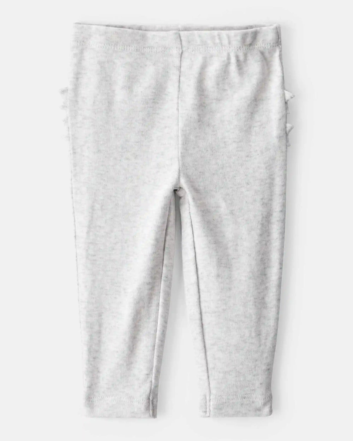 Baby Girl 2-Pack Ruffle-Detail Cotton Pants - Grey/Pink