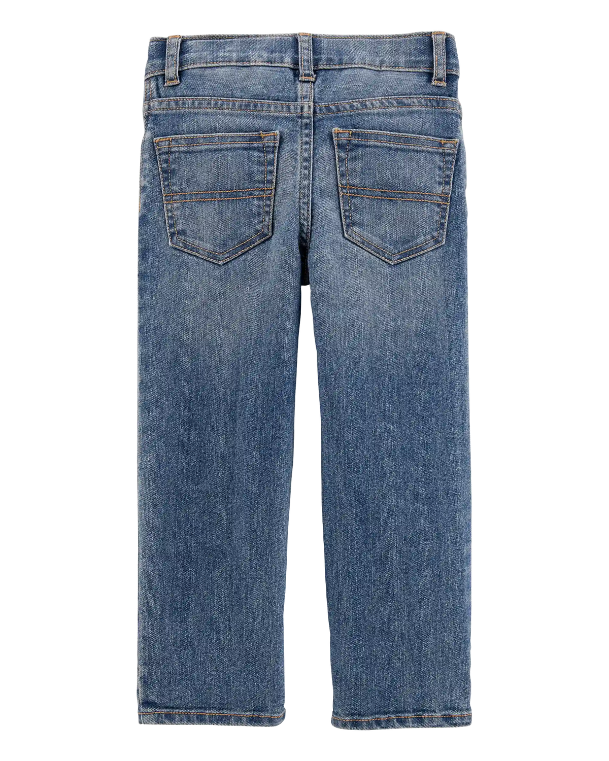 Baby Faded Wash Straight-Leg Jeans