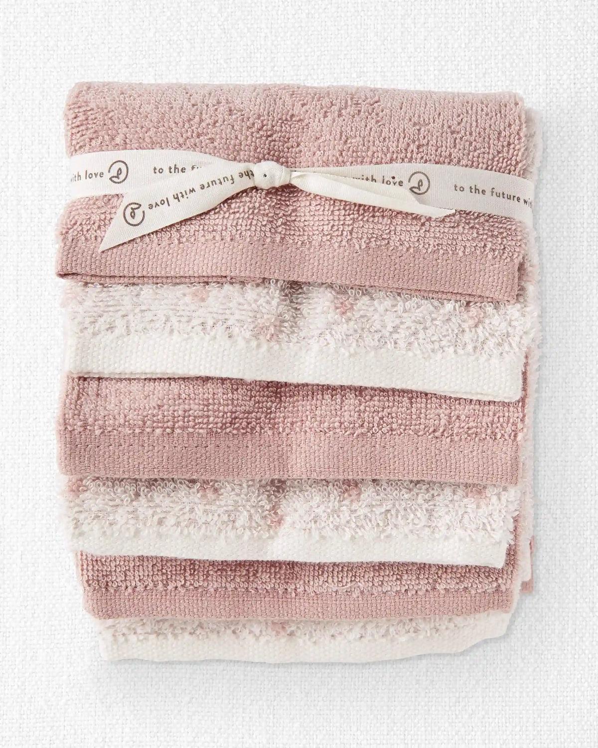 Baby Girl 6-Pack Organic Cotton Washcloths