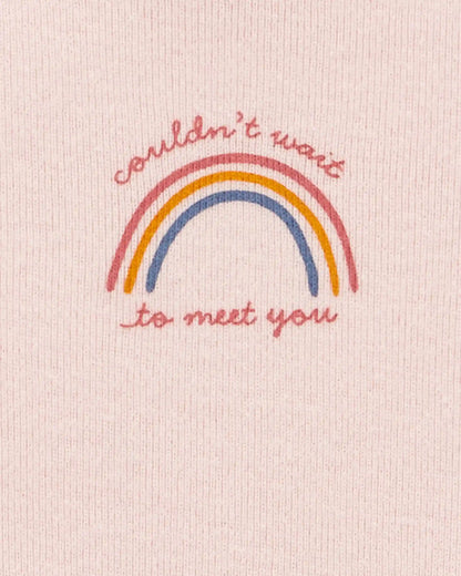 Baby Girl Preemie Rainbow Bodysuit