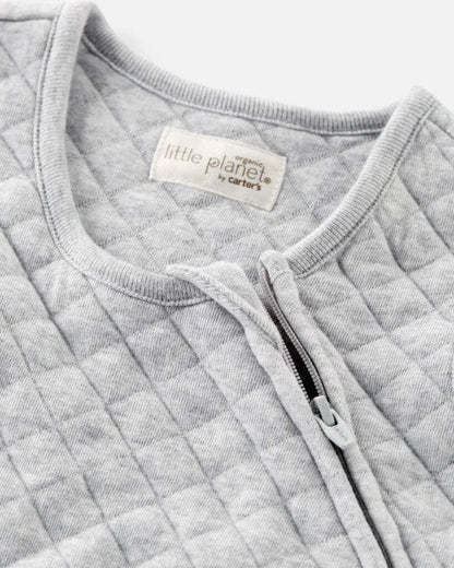 Baby Doubleknit Zip Wearable Blanket Made with Organic Cotton