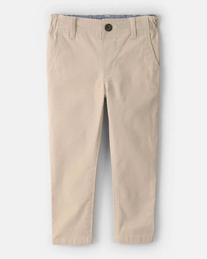 Baby Boy Slim Tapered Chino Pants - Khaki