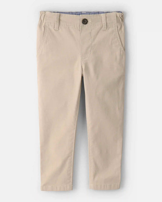 Baby Boy Slim Tapered Chino Pants - Khaki