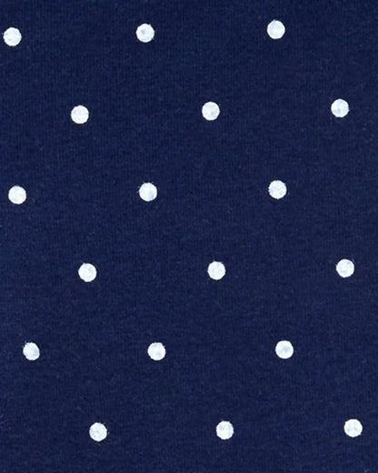 Baby Polka Dot Cotton Stretch Leggings