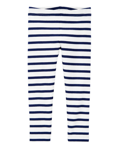 Baby Cotton Striped Stretch Leggings
