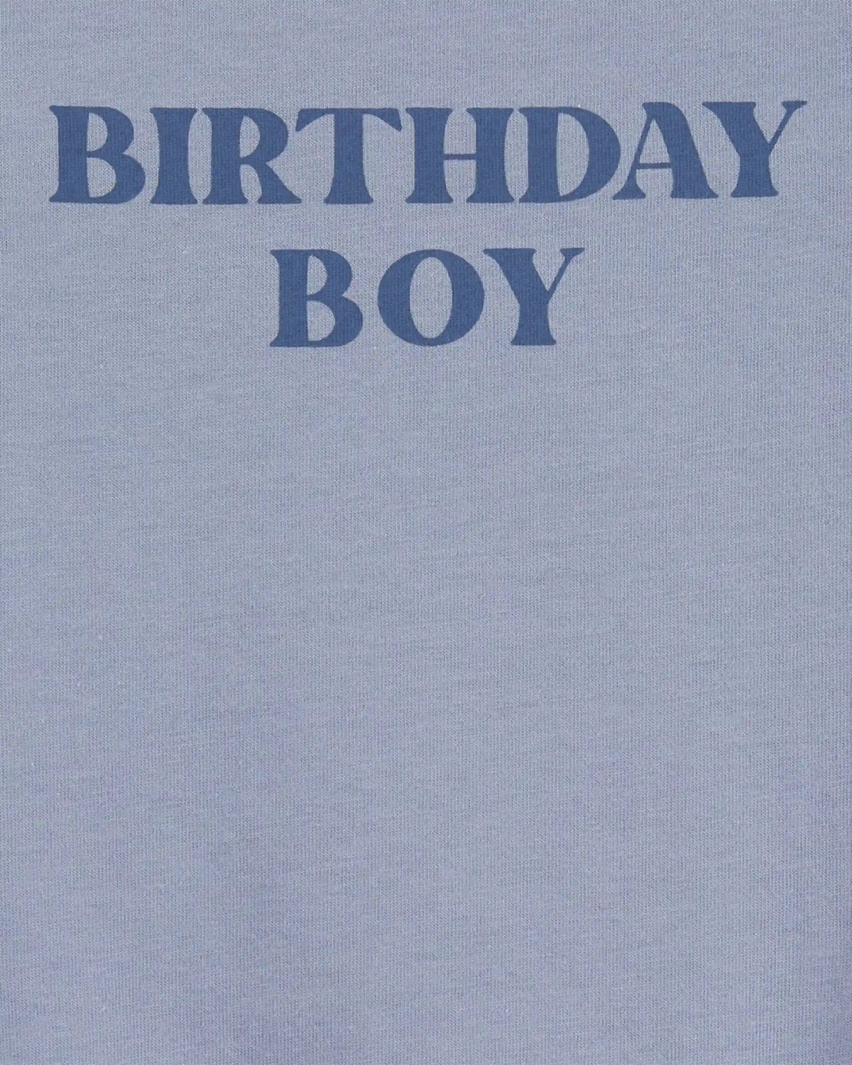 Baby Birthday Boy Short-Sleeve Bodysuit - Blue