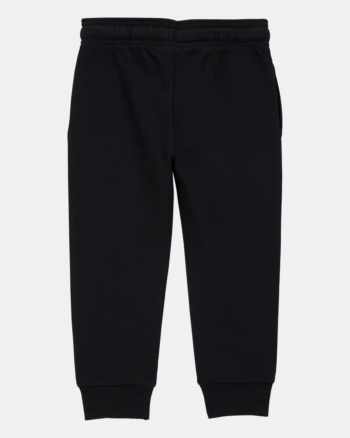 Baby Boy Pull-On Drawstring Joggers - Black