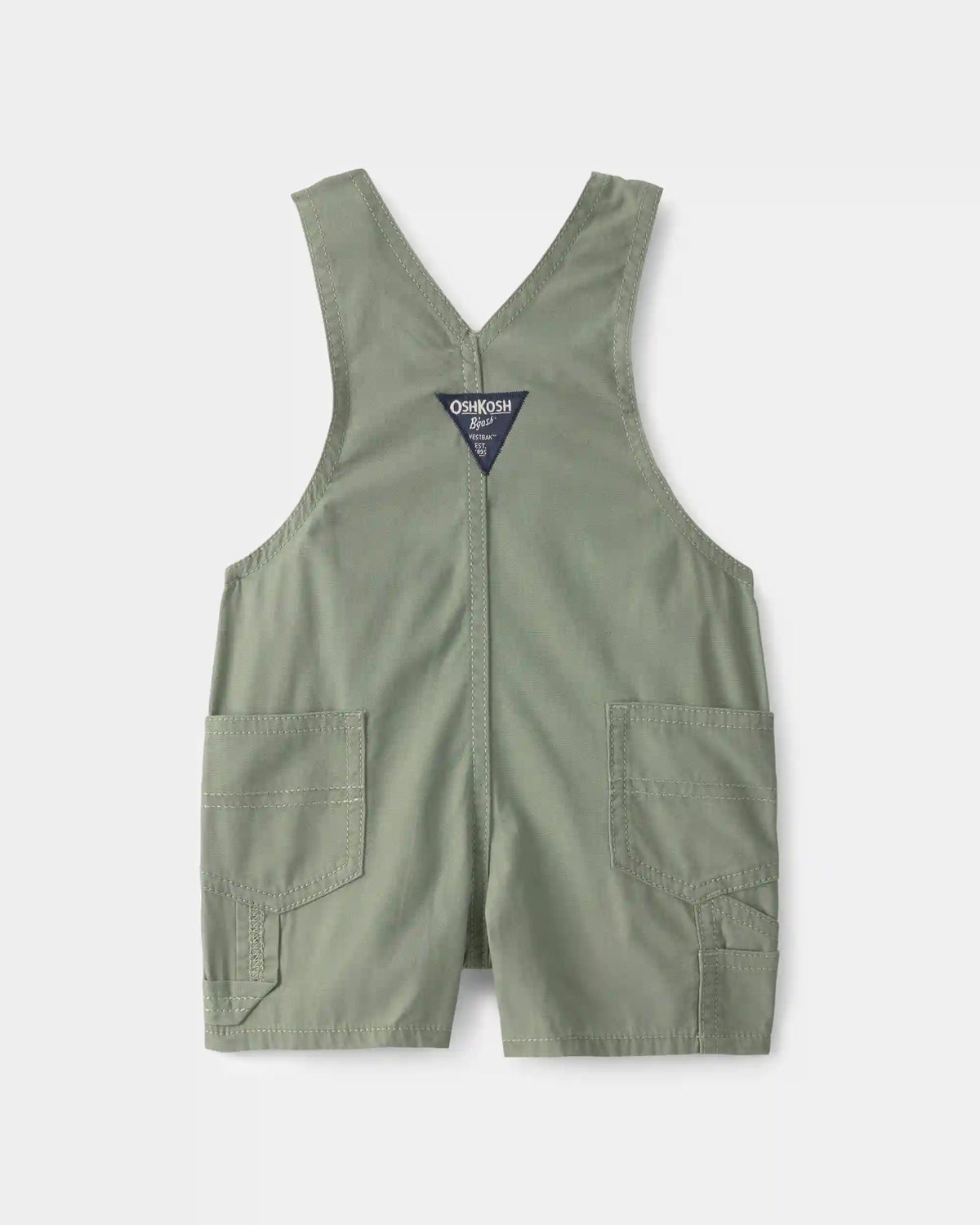 Baby Boy Canvas Shortall - Olive