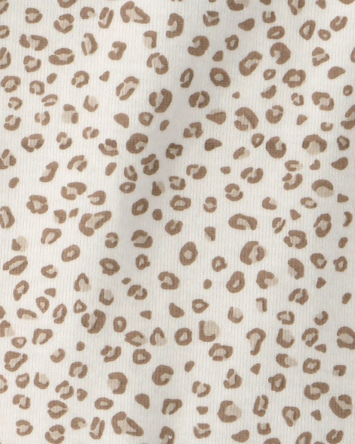 Baby Girl 3-Piece Cheetah Top, Bodysuit & Short Set - Khaki/Ivory