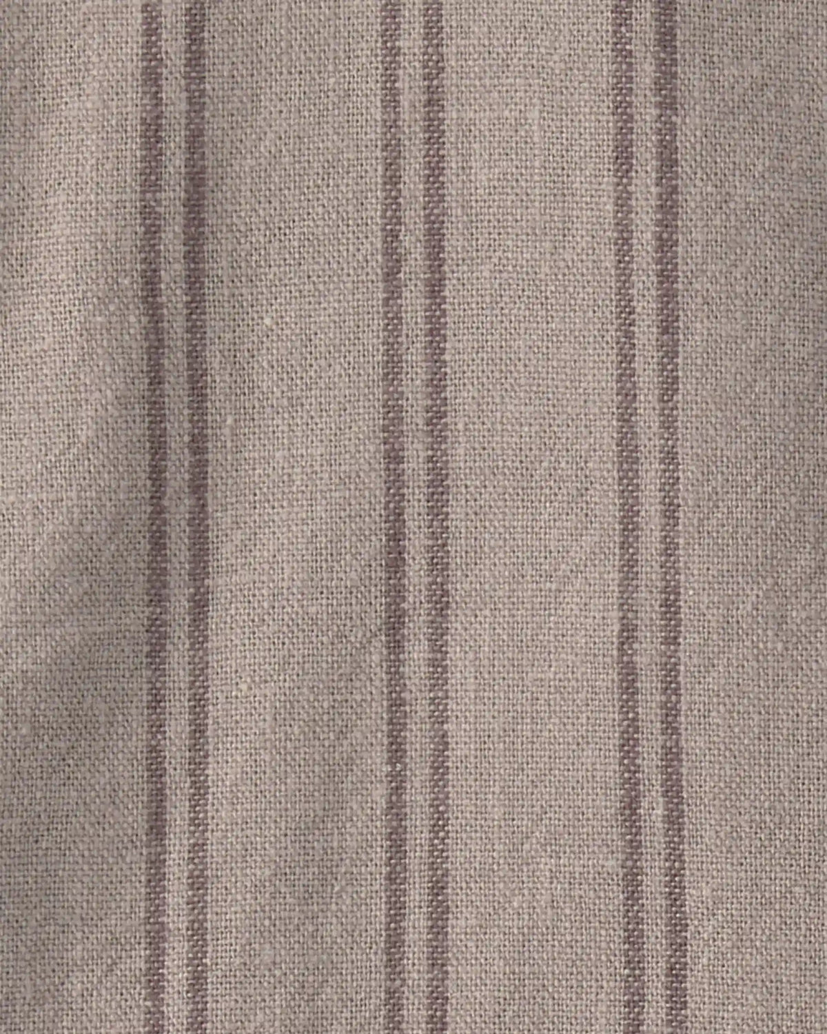 Baby Boy 2-Piece Striped Overall Set - Brown