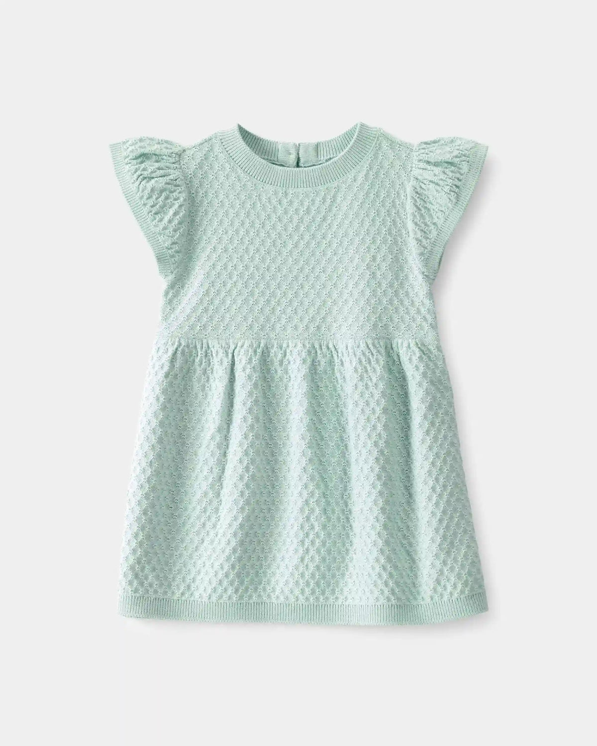 Baby Girl Sweater Dress - Green