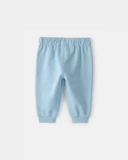 Baby Boy French Terry Pants - Blue