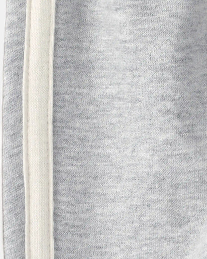 Baby Boy French Terry Pants - Heather Grey