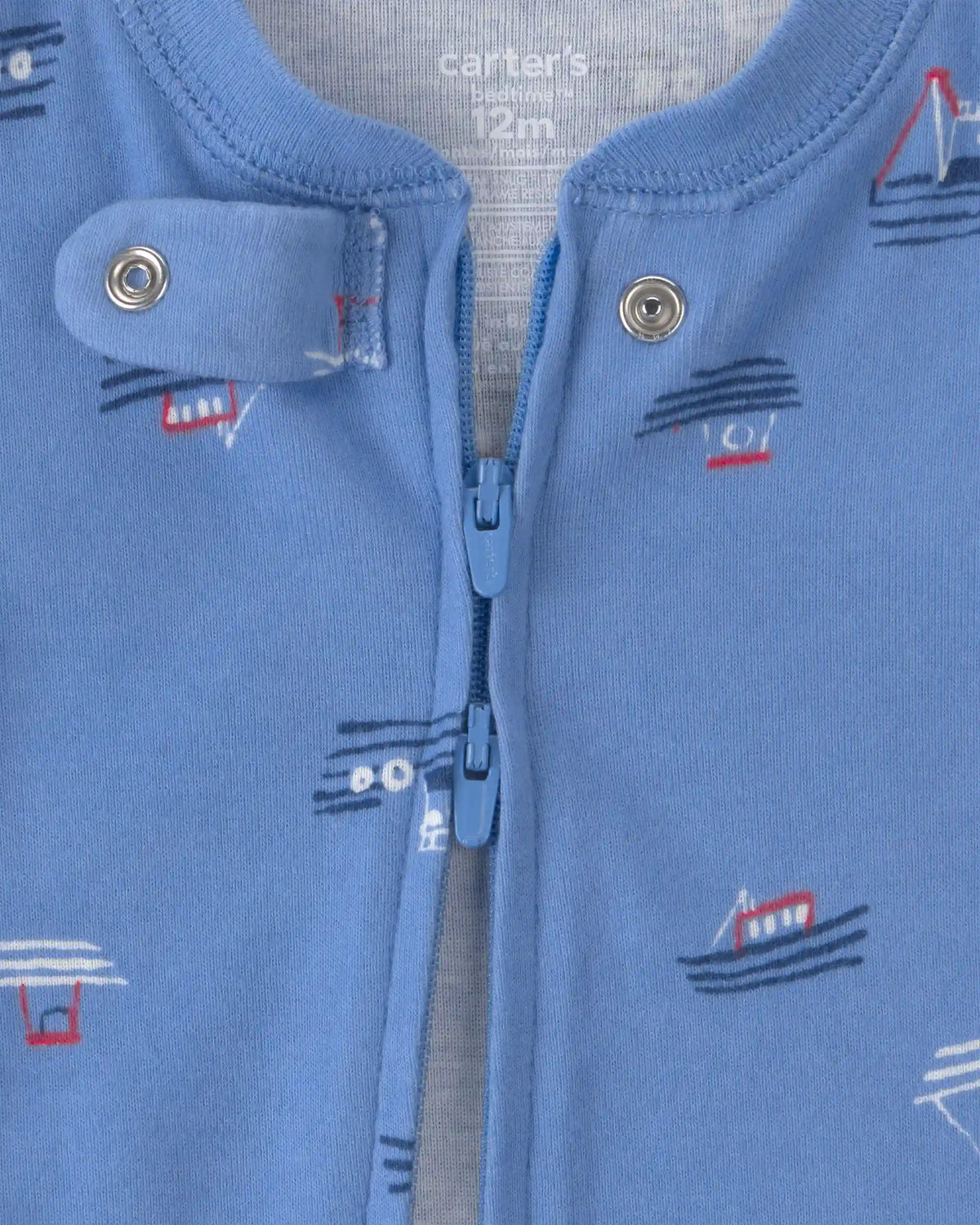 Baby Boy 2-Pack Boat Snug Fit 1-Piece Pajama - Blue