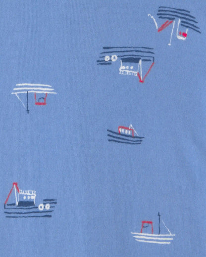 Baby Boy 2-Pack Boat Snug Fit 1-Piece Pajama - Blue