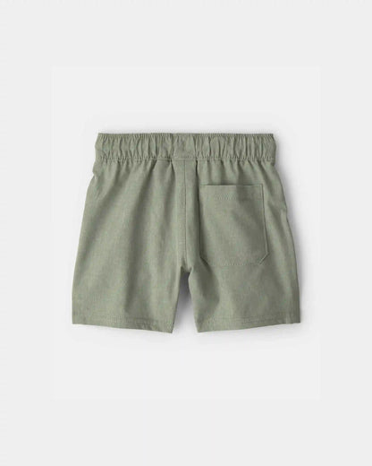 Baby Boy Woven Pocket Shorts - Green