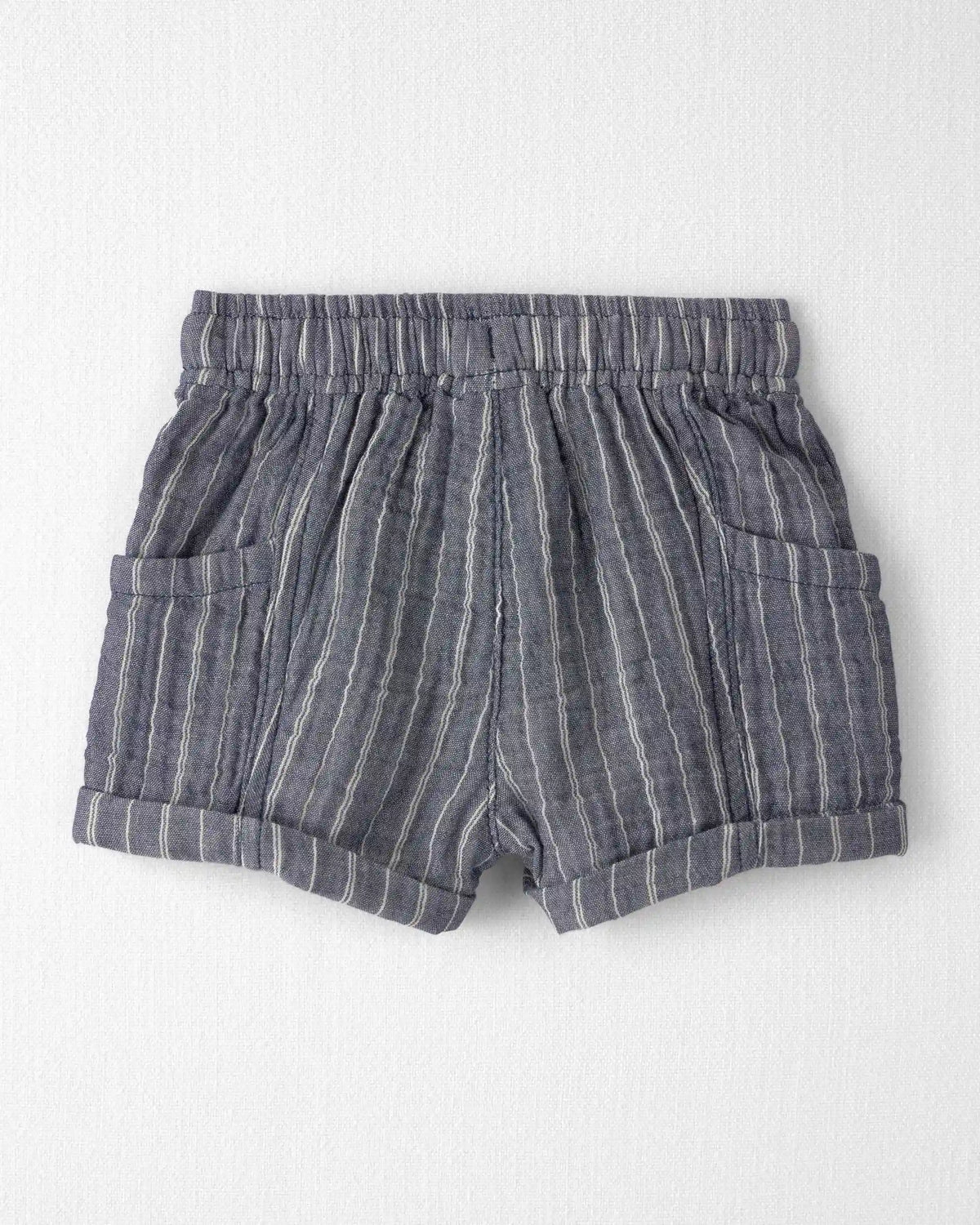 Baby Boy 2-Piece Organic Cotton Gauze Top & Short Set