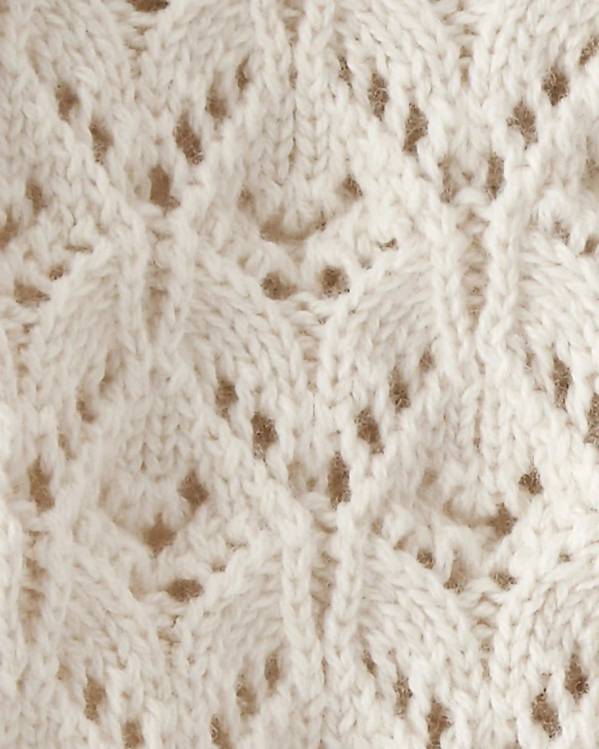Baby Girl Organic Cotton Pointelle Sweater Knit Cardigan
